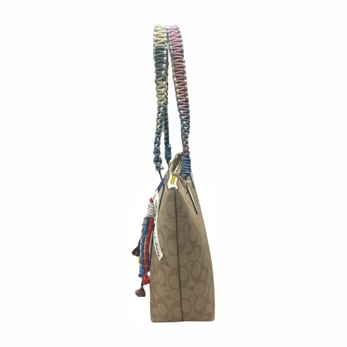 COACH Zip Top Tote PVC