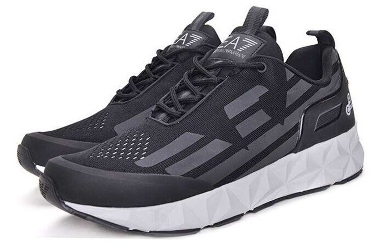 Emporio Armani Logo Sneakers Black