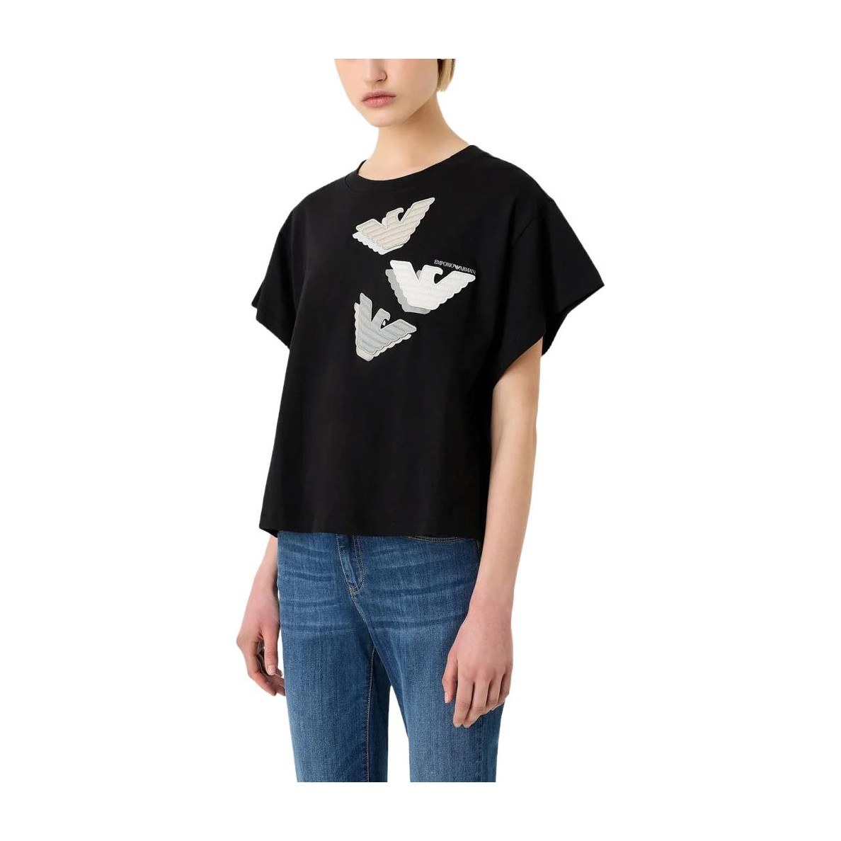 Emporio Armani SS23 Black T-Shirt