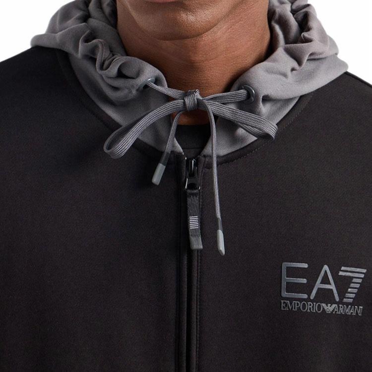 Emporio Armani EA7 Hoodie Black