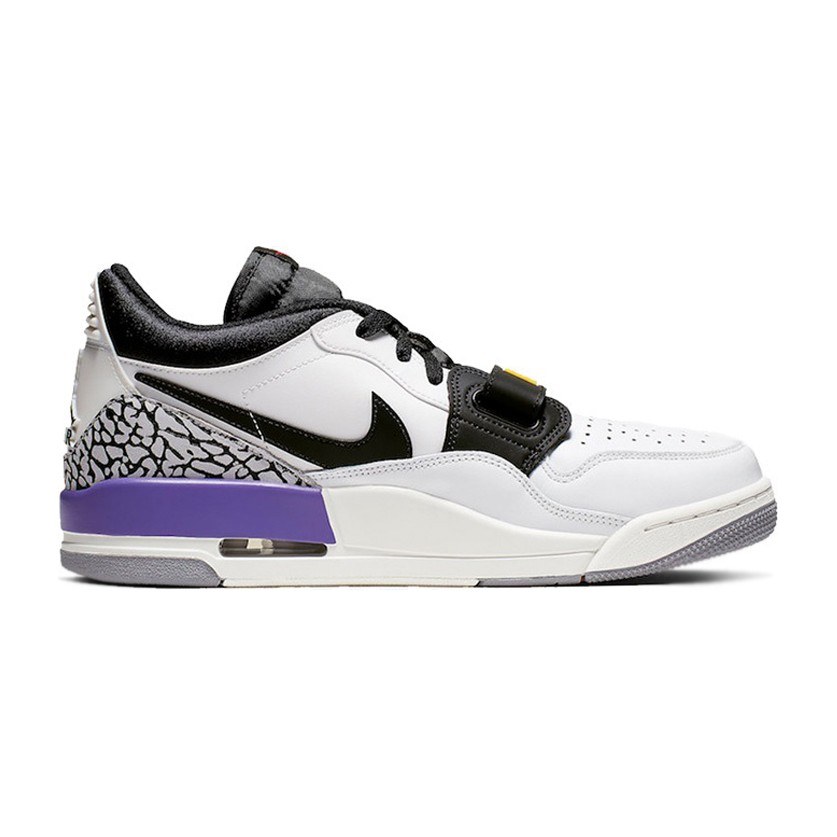 Jordan Legacy 312 Low White Yellow Purple