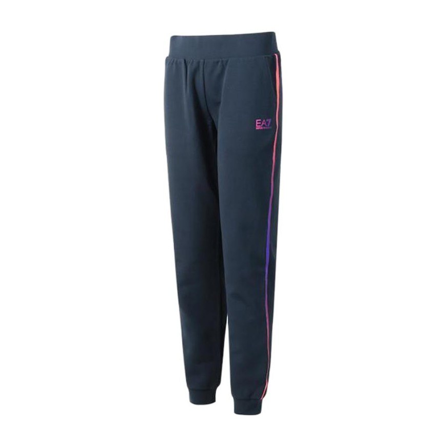 Emporio Armani FW22 Logo Print Joggers Navy