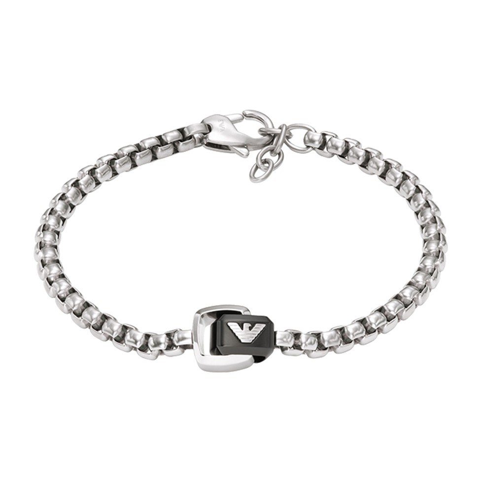 Armani Dual Ring Pendant Bracelet