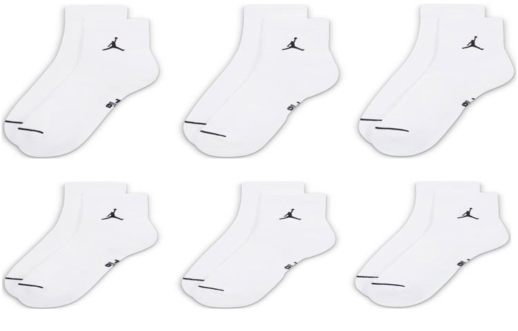 Jordan Classic Crew Socks White