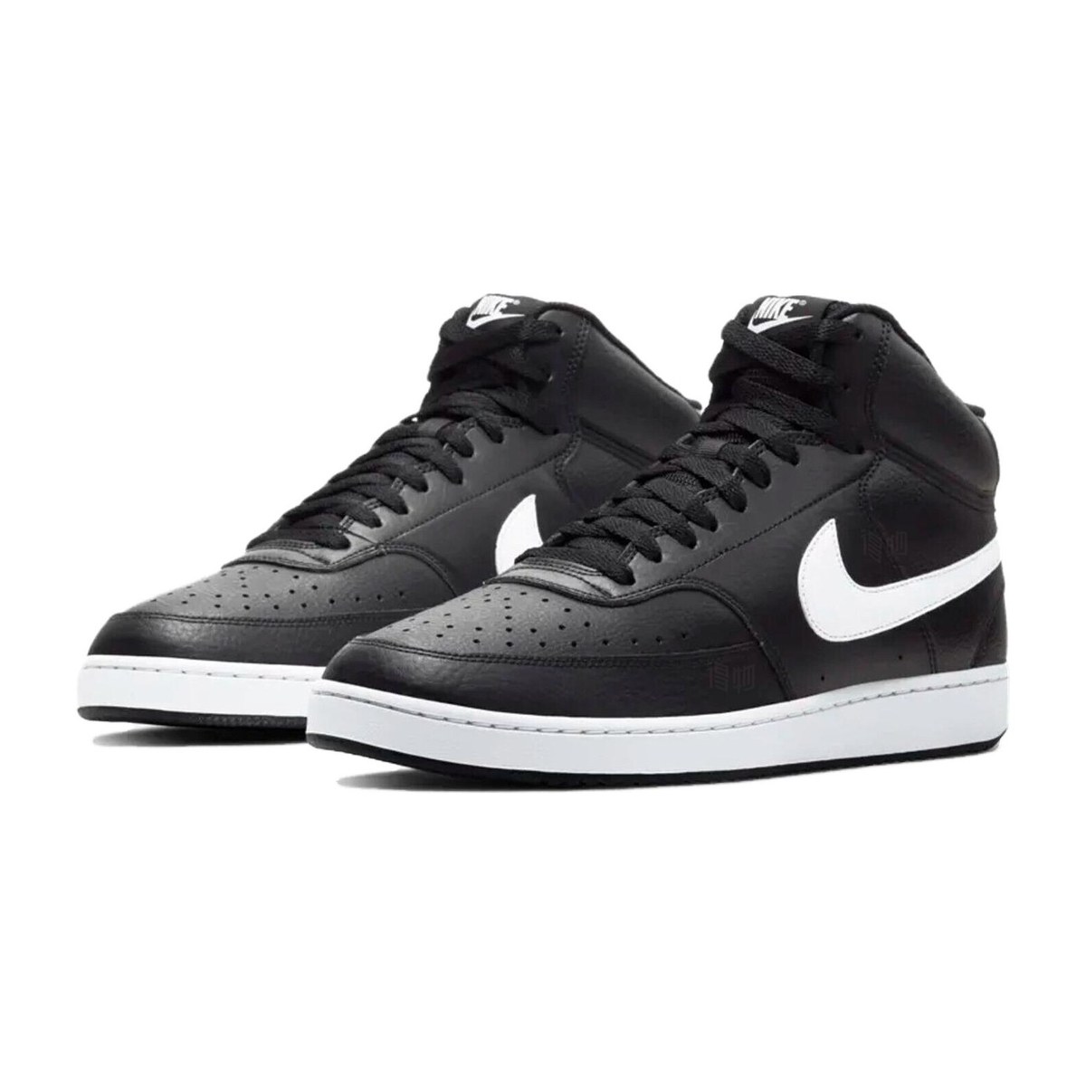 Nike Court Vision Mid Black White