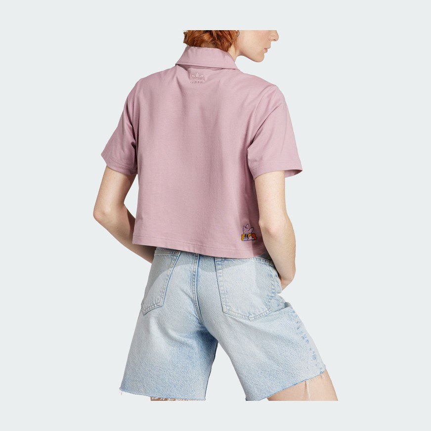 adidas Originals Cropped Polo Shirt