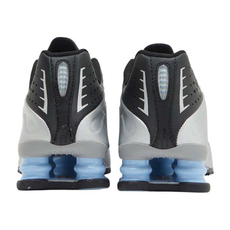 Nike Shox R4 Silver Black Blue