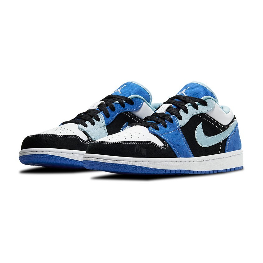 Jordan Low White Blue Black