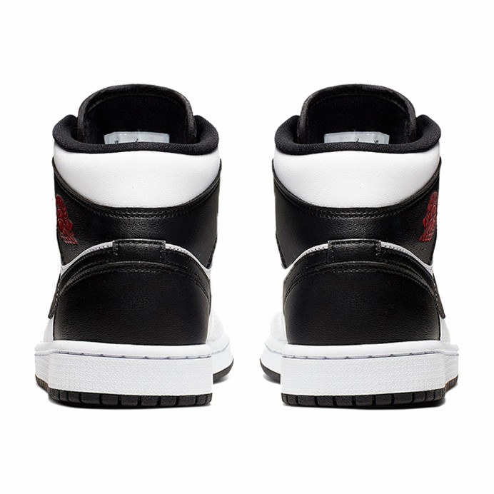 Jordan Air Jordan 1 Mid White Black Red