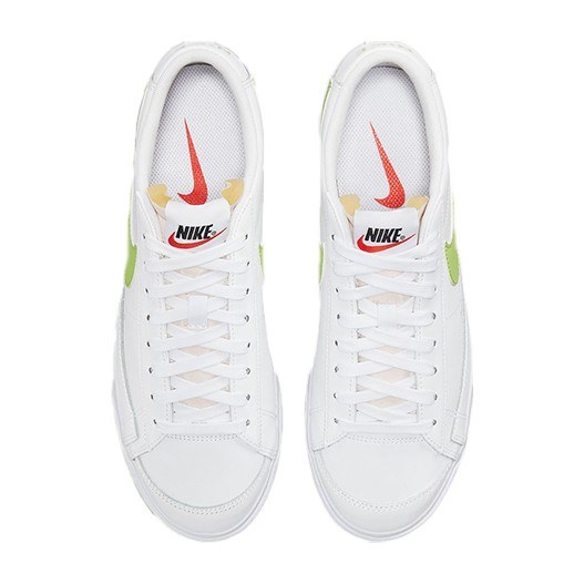 Nike Blazer Low Platform White Green