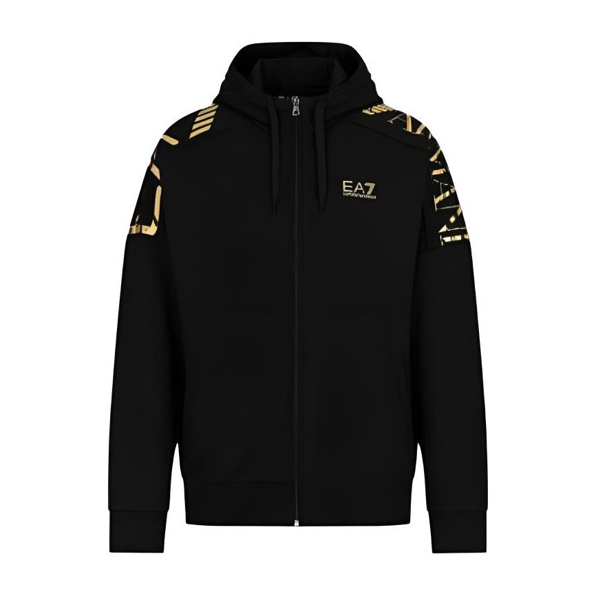 Emporio Armani EA7 Hoodie Jacket Black
