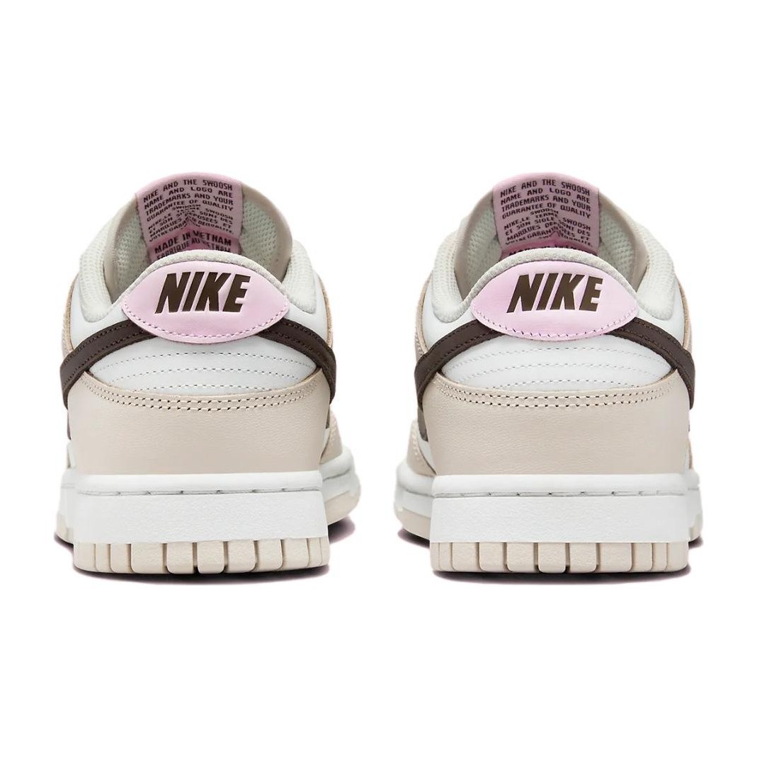 Nike Dunk Low White Pink Brown