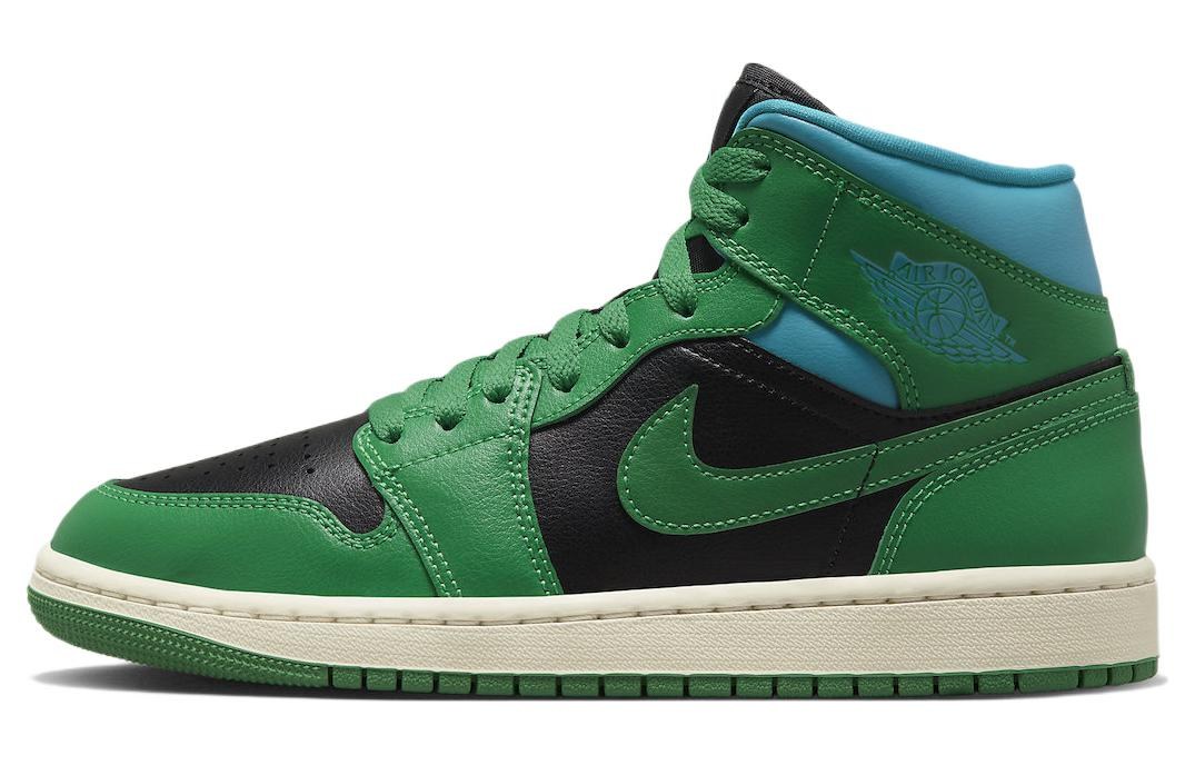 Jordan Air Jordan 1 Mid Green Black