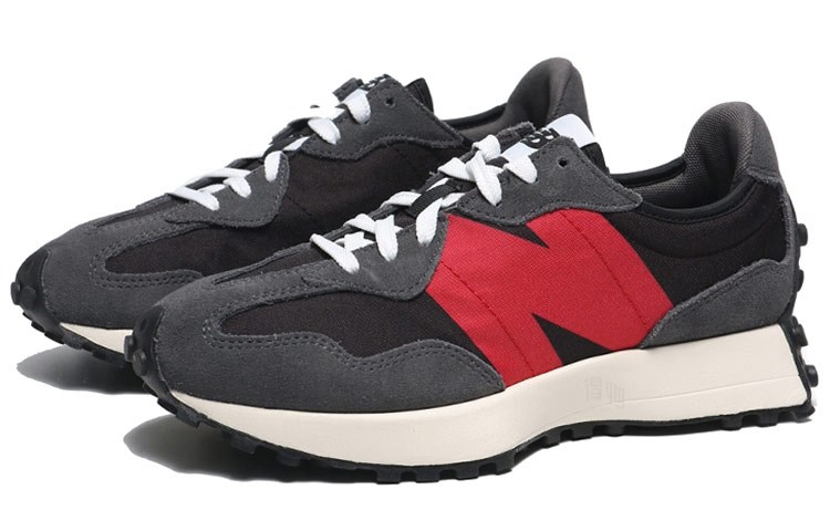 New Balance 327 Grey Red