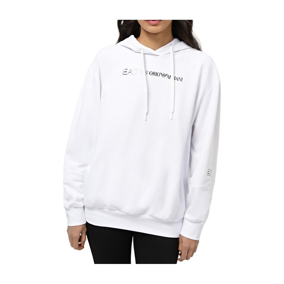 Emporio Armani EA7 Hoodie White