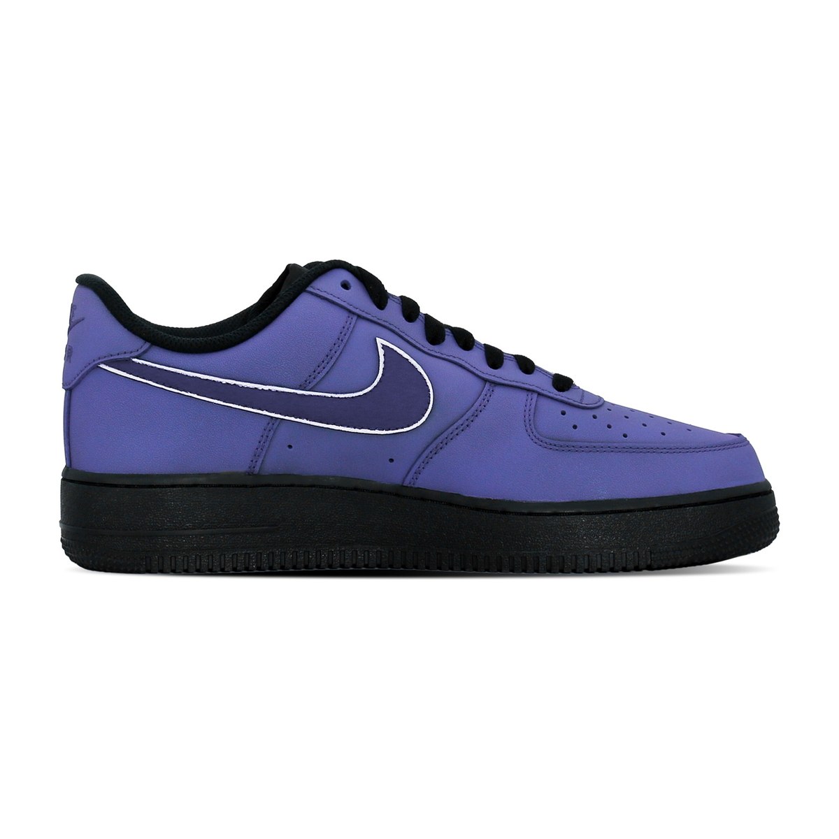 Nike Air Force 1 Black Samurai Purple Toe