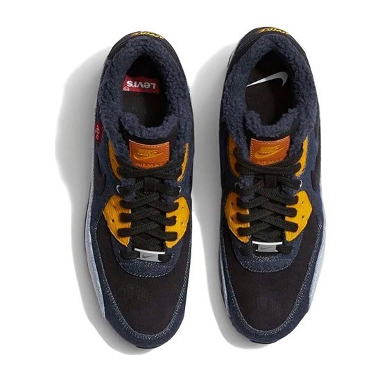 Levis x Nike Air Max 90 Black Denim