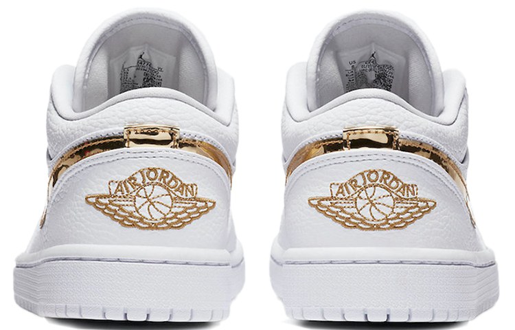 Jordan Air Jordan 1 Low White Gold