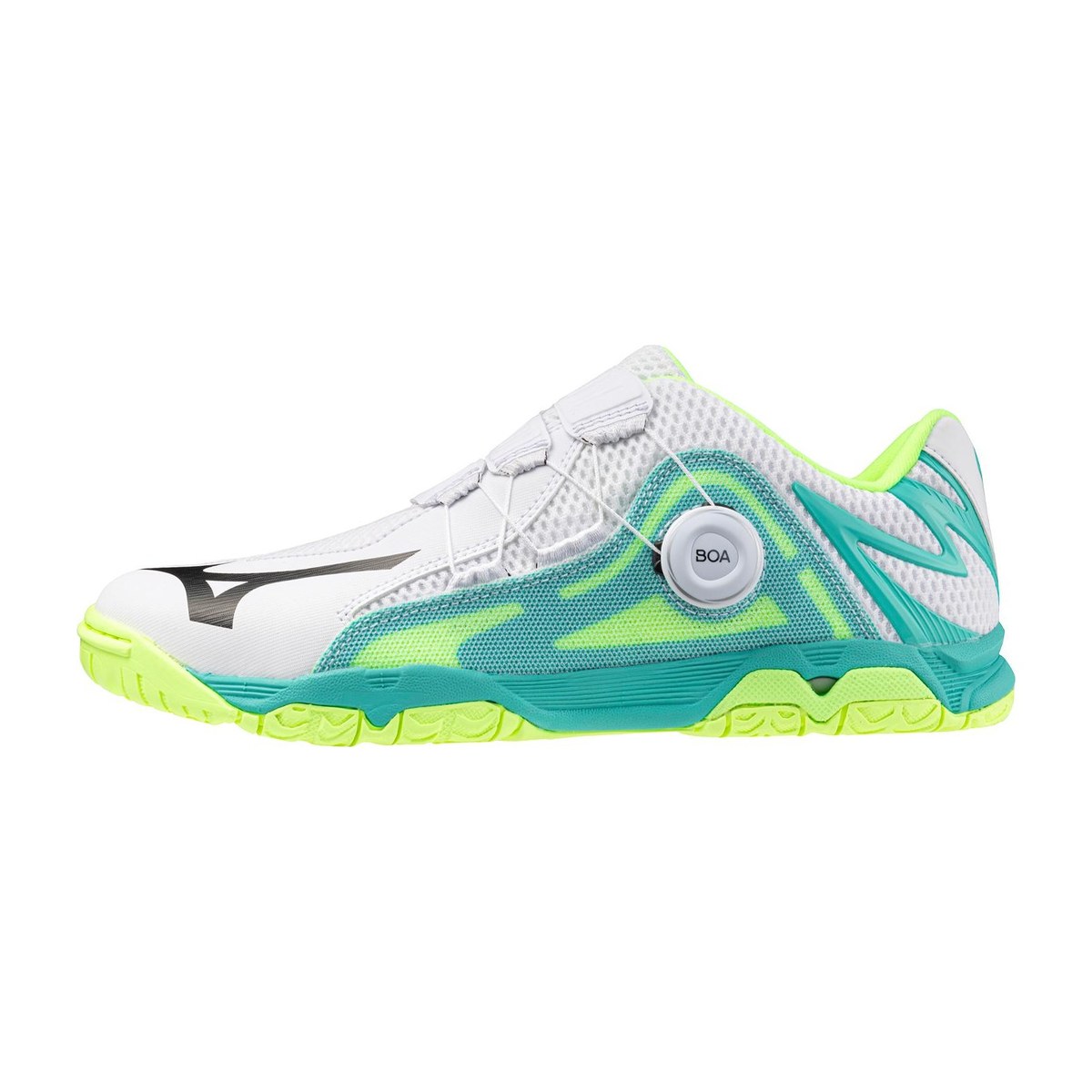 Mizuno Wave Medal Boa White Green