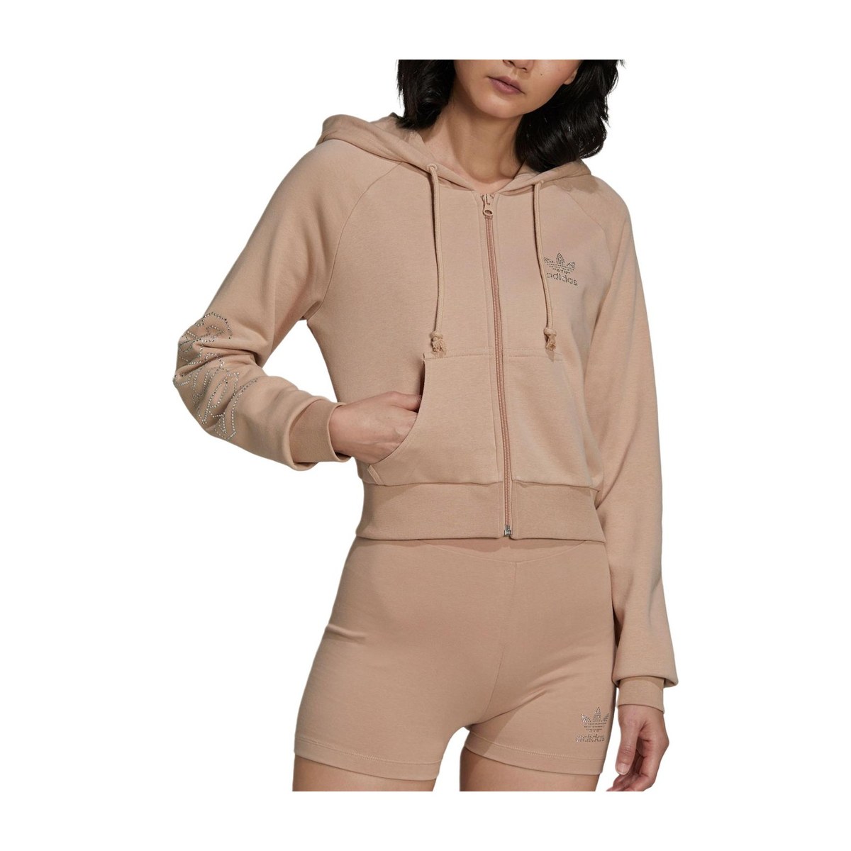 adidas 2000 Luxe Cropped Track Top
