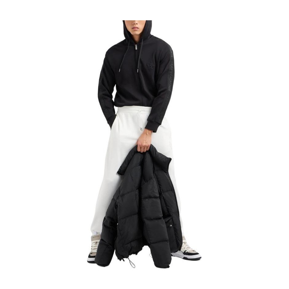 Armani Exchange AE FW24 Hoodie Black