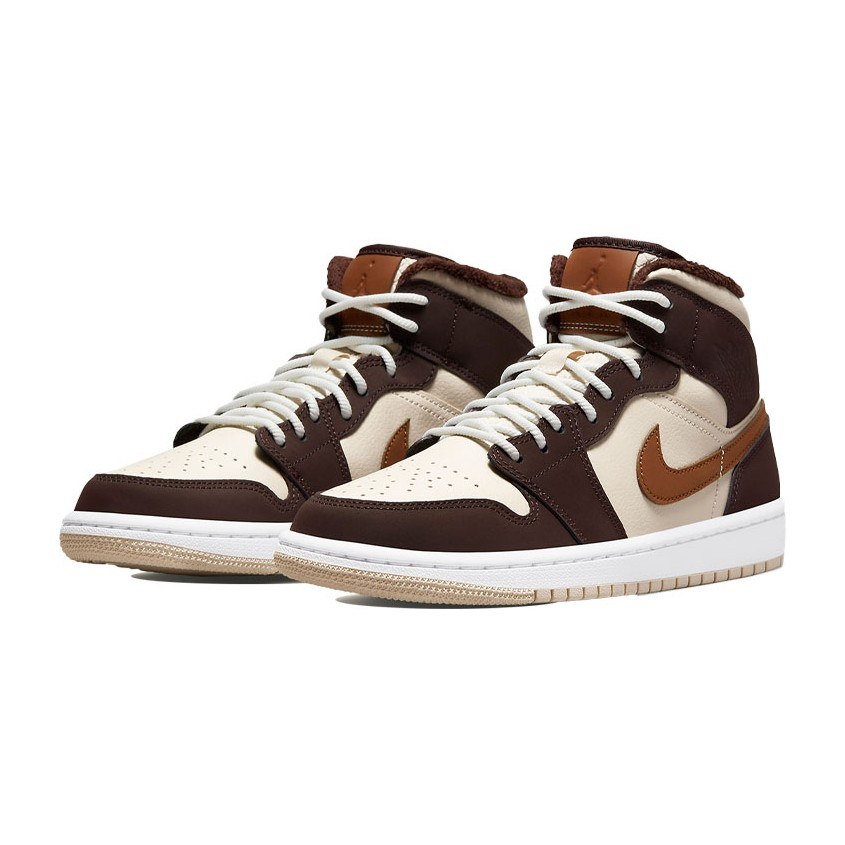 Jordan Air Jordan 1 Mid SE "Cream Dark Chocolate"