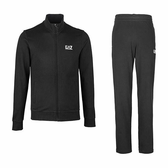 Emporio Armani EA7 Black Tracksuit