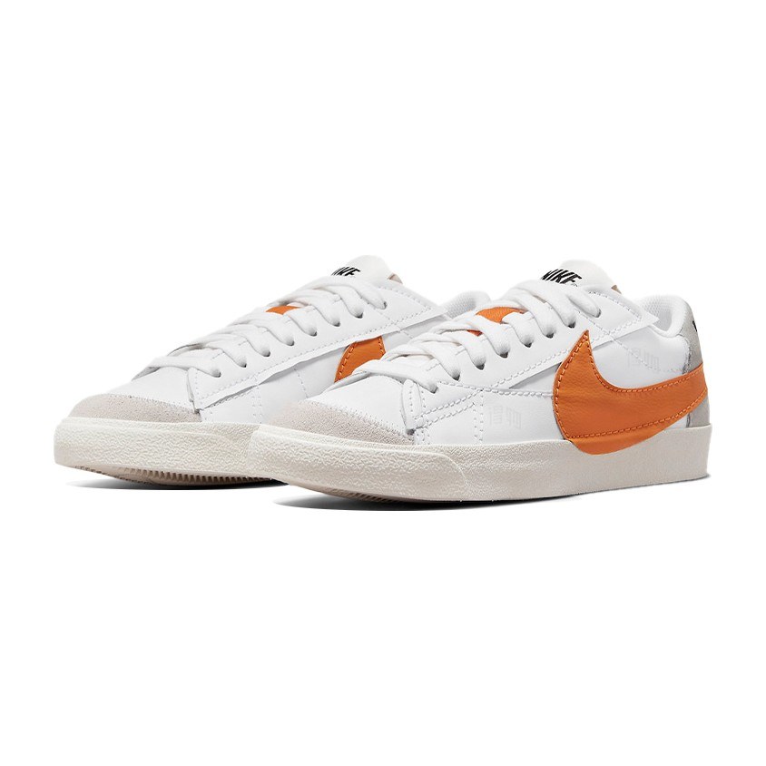 Nike Blazer Low Jumbo White Orange