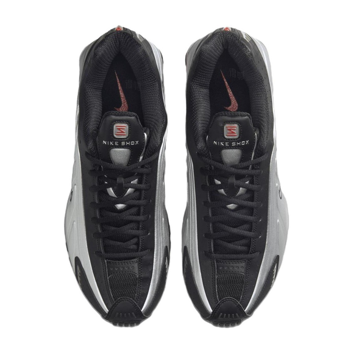 Nike Shox R4 Silver Black