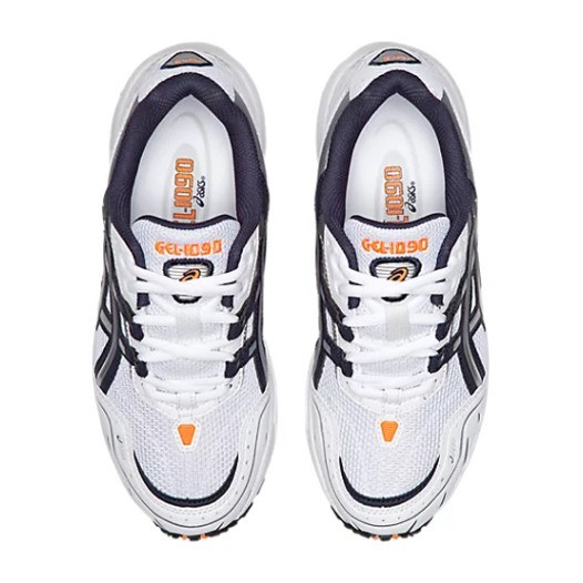 Asics Gel-1090 White Black Orange