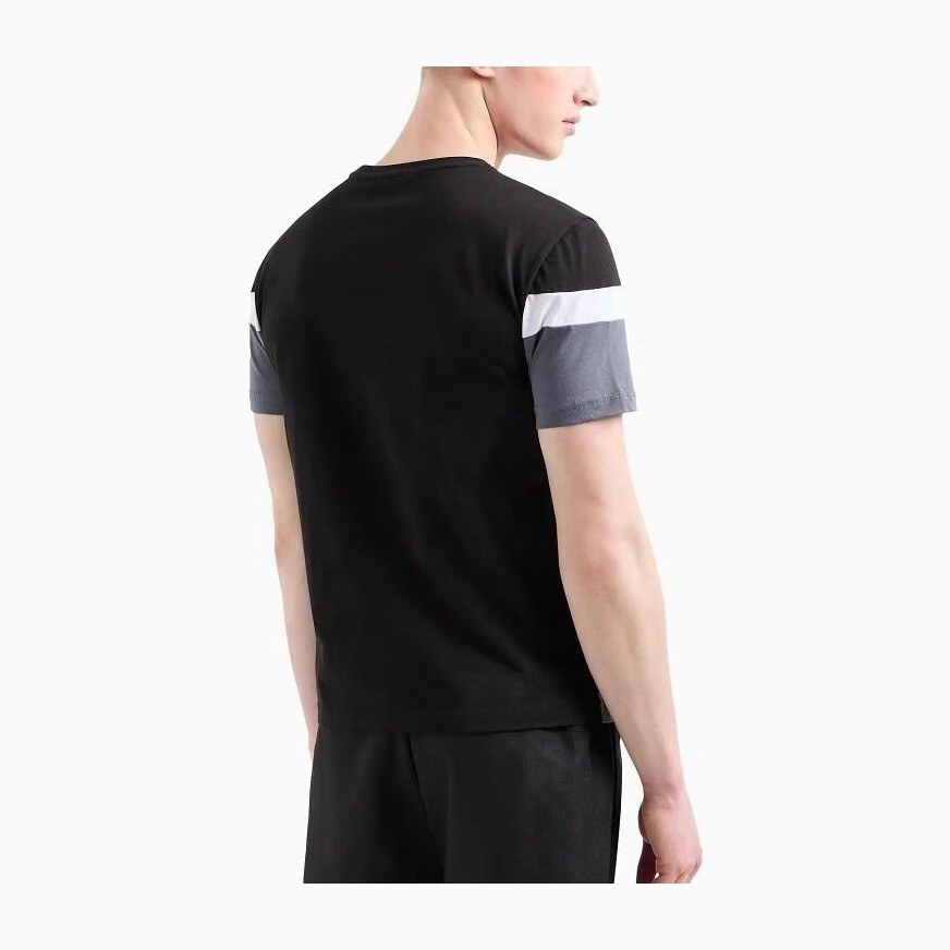 Emporio Armani EA7 Logo T-Shirt Black