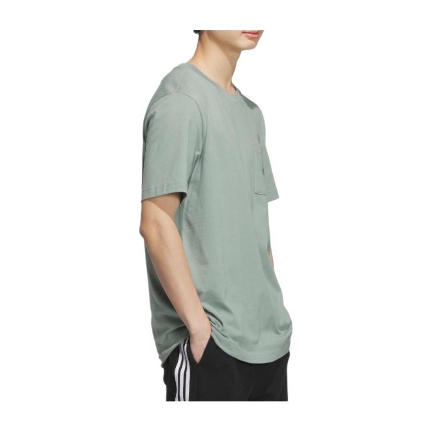 adidas T-Shirt Silver Grey/Black