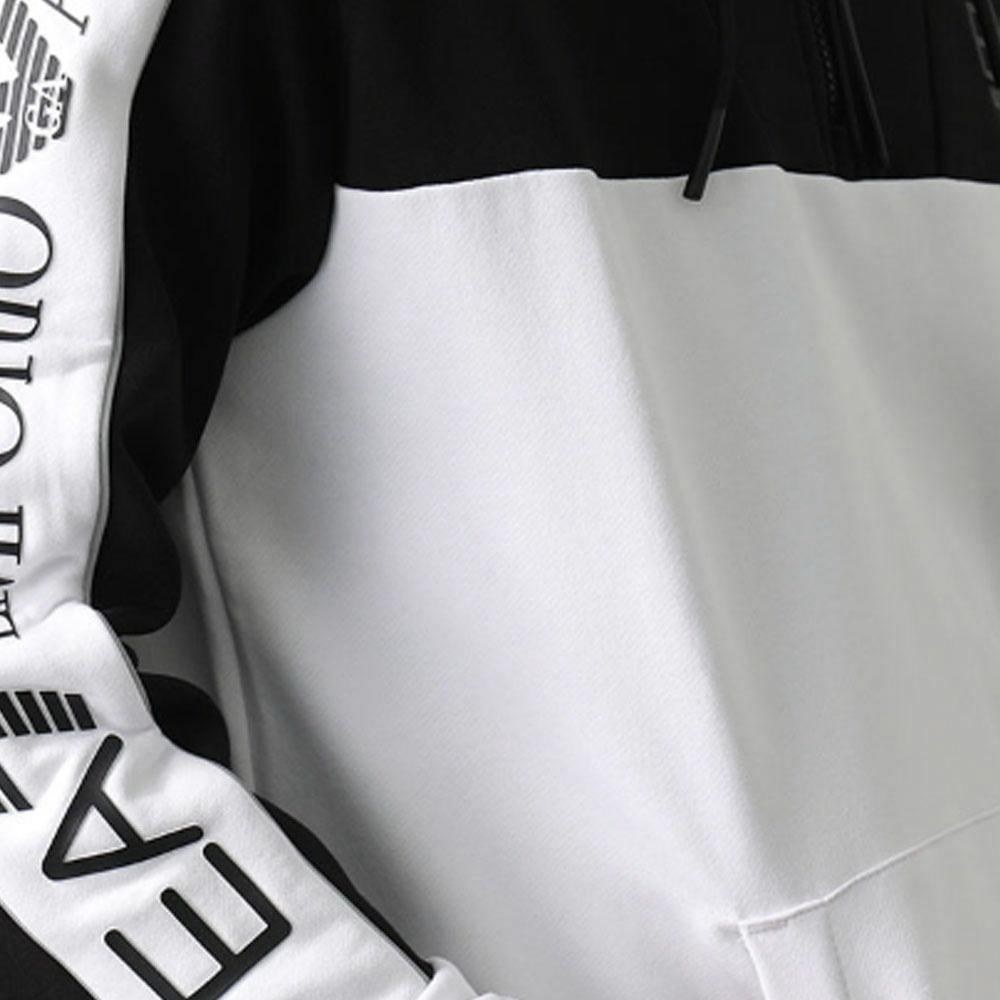 Emporio Armani Letter Print Hoodie
