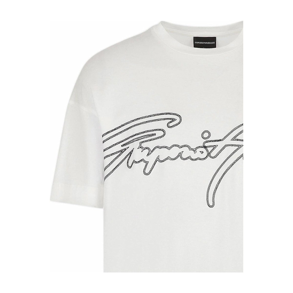 Emporio Armani SS23 Logo T-Shirt White