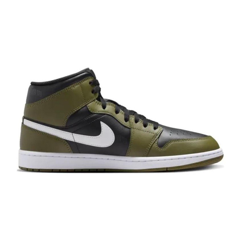 Jordan Air Jordan 1 Mid Green Black