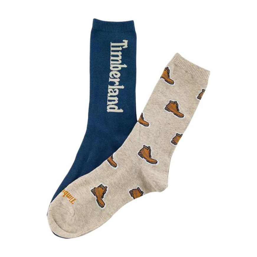 Timberland Printed Mid Socks