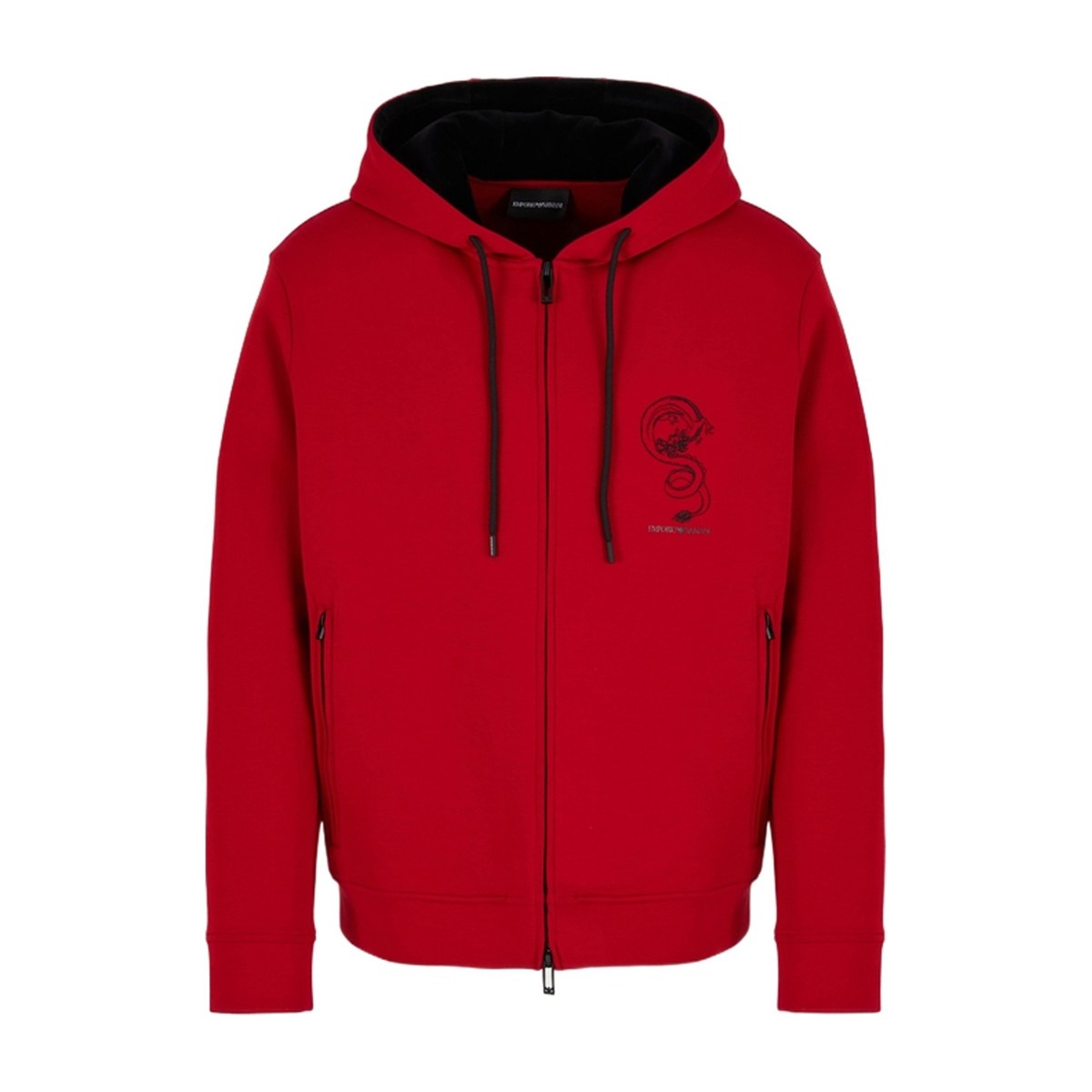 Emporio Armani SS24 Animal Print Hoodie