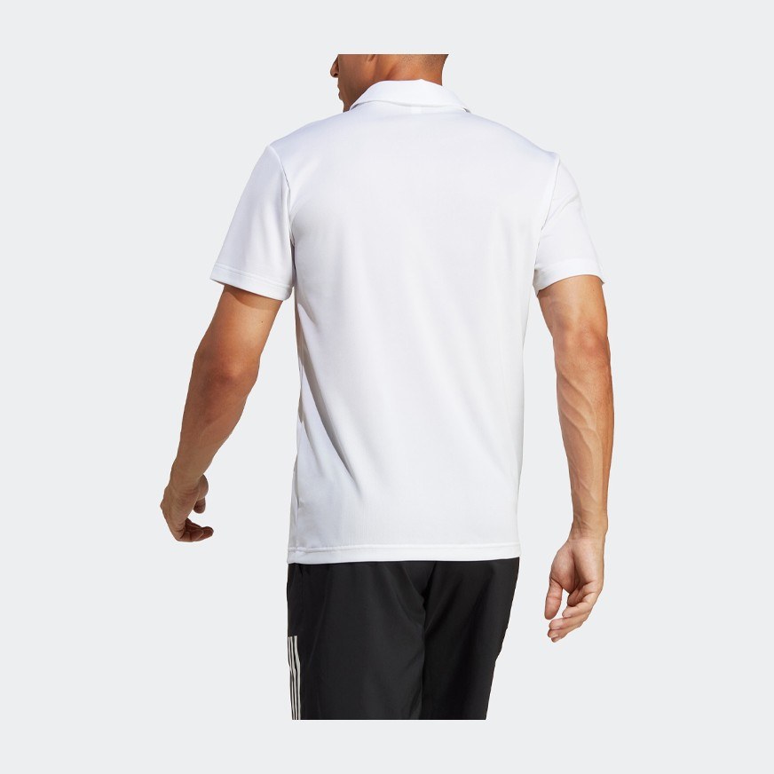 adidas Tennis Fab Polo Shirt White
