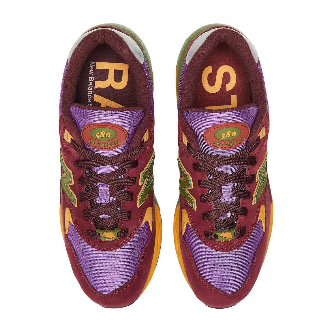 Stray Rats x New Balance 580 Burgundy
