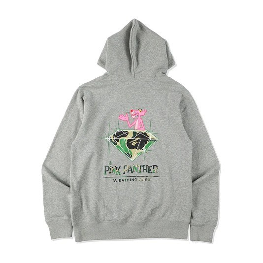 BAPE x Pink Panther Logo Hoodie