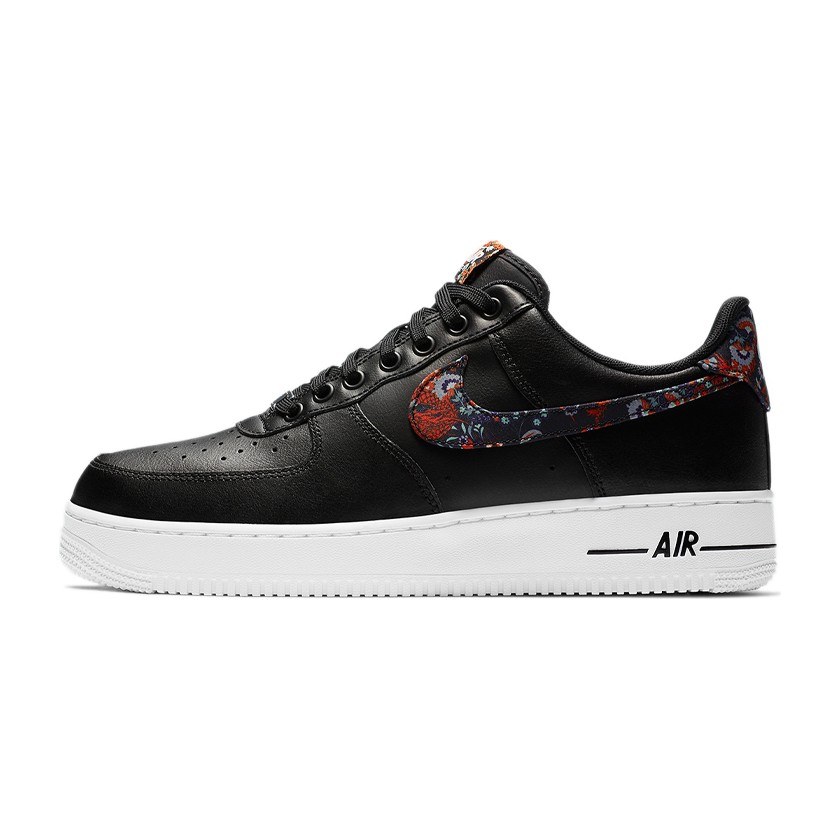 Nike Air Force 1 Low Floral Black White