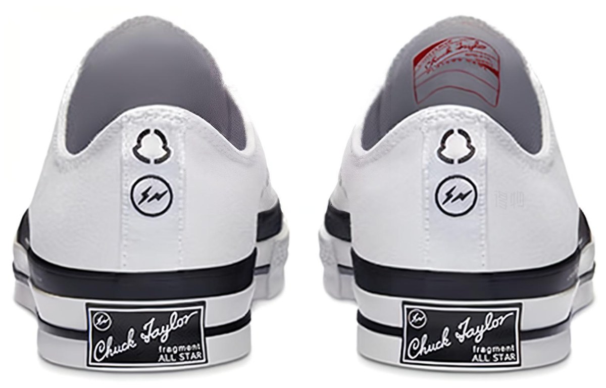 Moncler x Fragment Design x Converse 1970s Chuck Taylor All Star Ox White