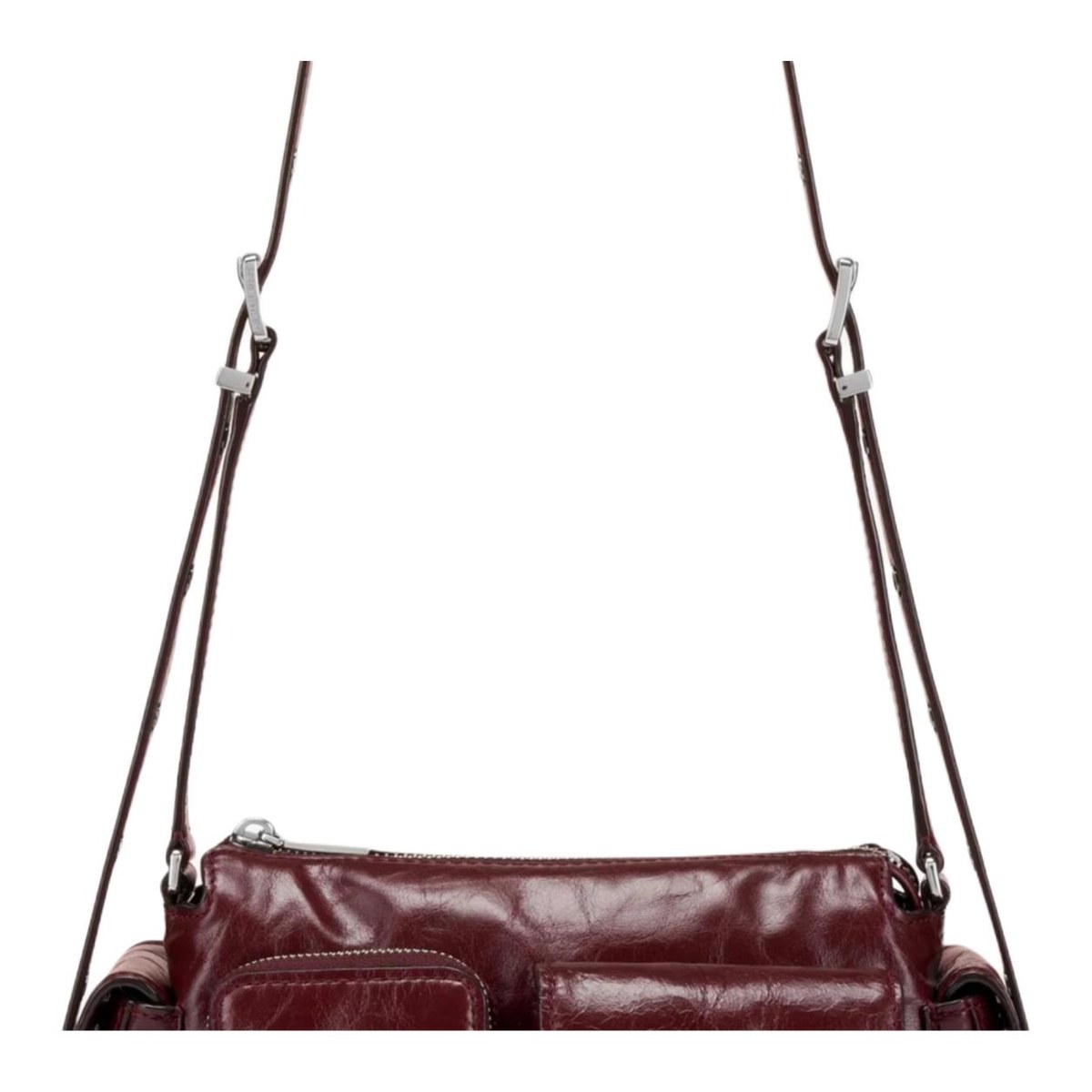 Michael Kors Dakota Small Shoulder Bag Brown Red