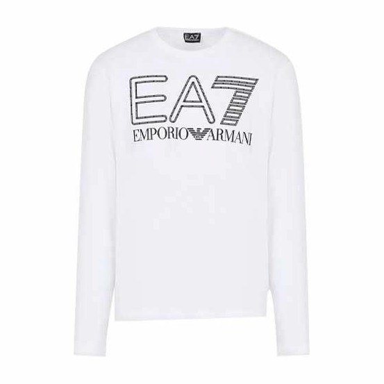 Emporio Armani EA7 Logo Long Sleeve T-Shirt