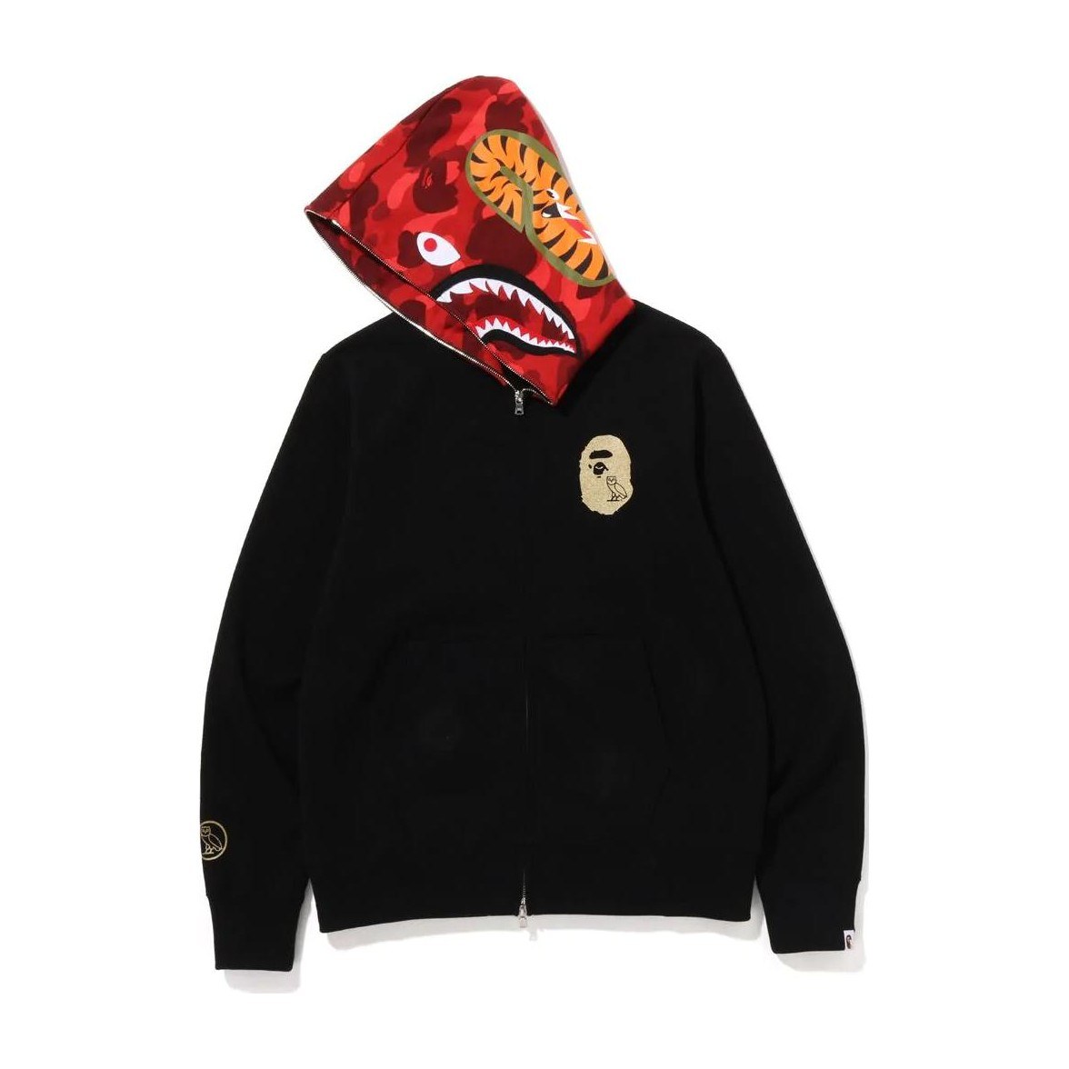 BAPE x OVO Shark Full Zip Hoodie
