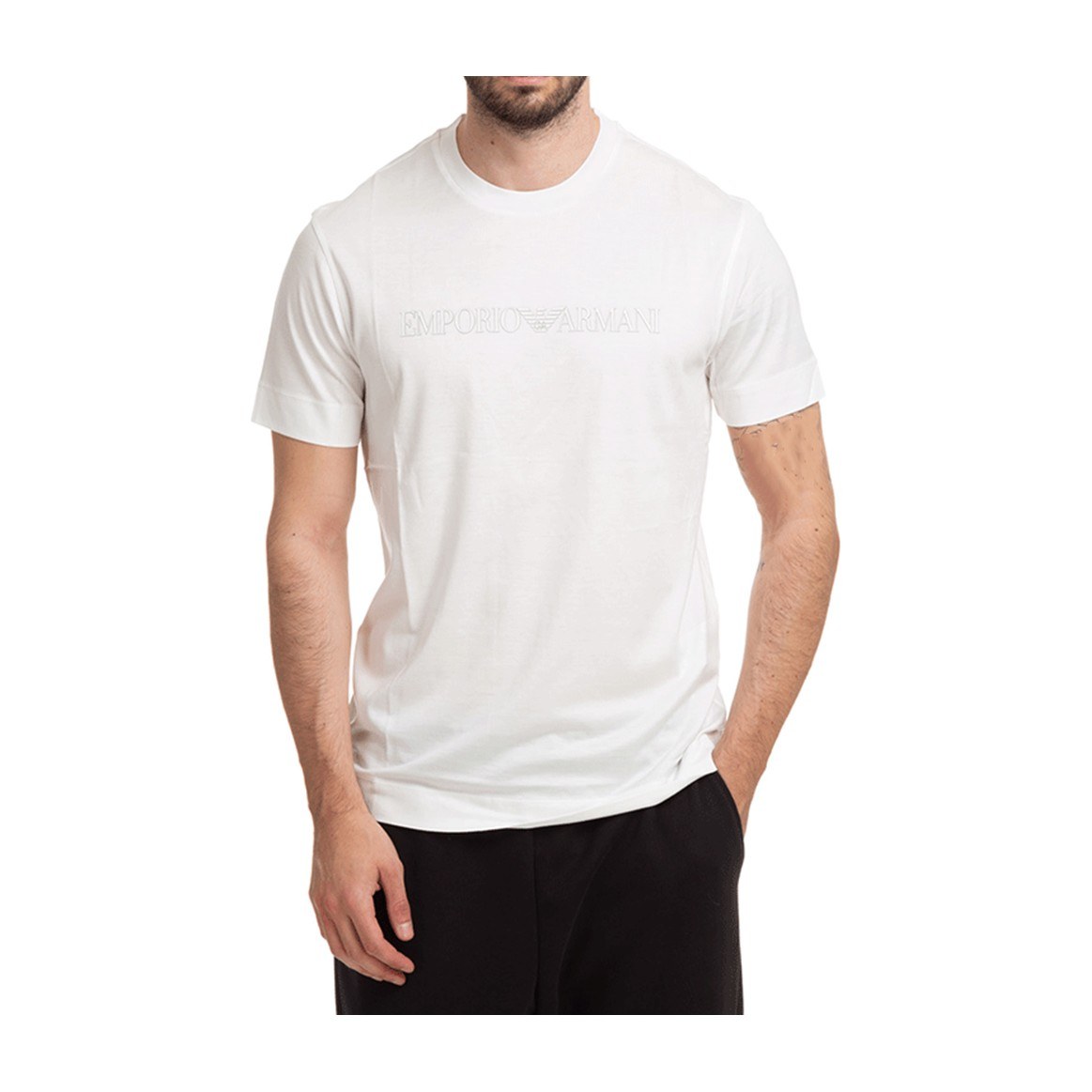 Emporio Armani Logo T-Shirt White
