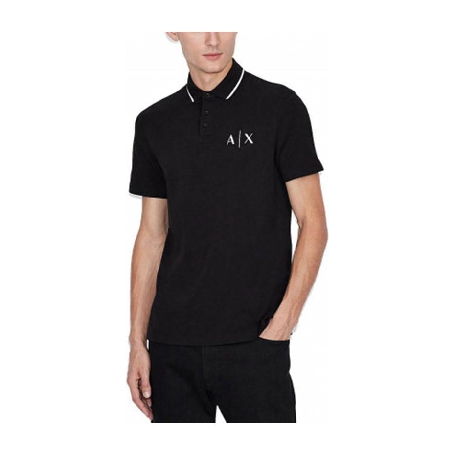 Armani Exchange Polo Shirt Black