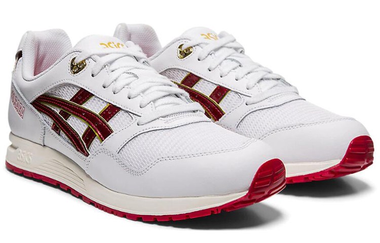 Asics Gel-Saga White Red