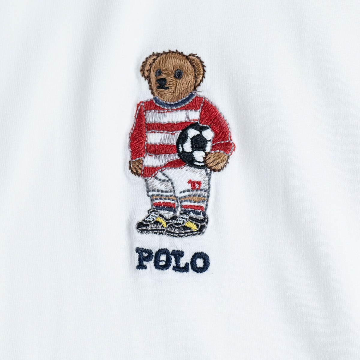 Polo Ralph Lauren SS24 Bear Embroidered Tee White