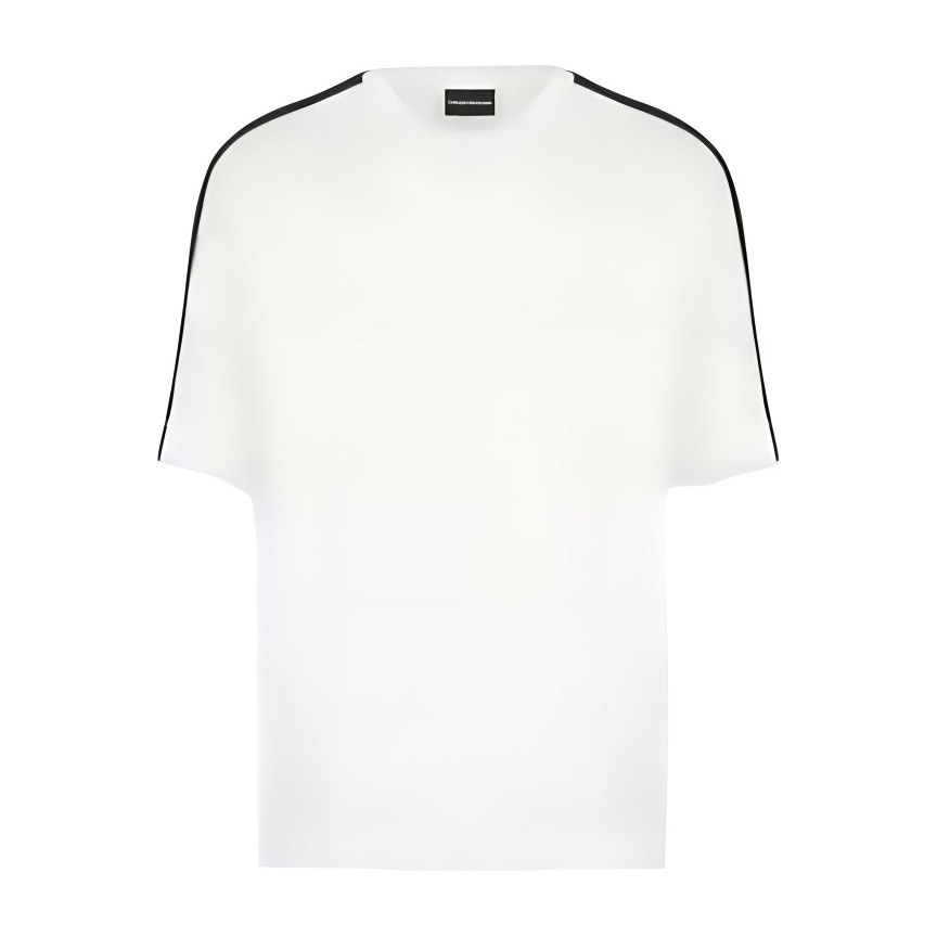 Emporio Armani SS23 Logo Tee White